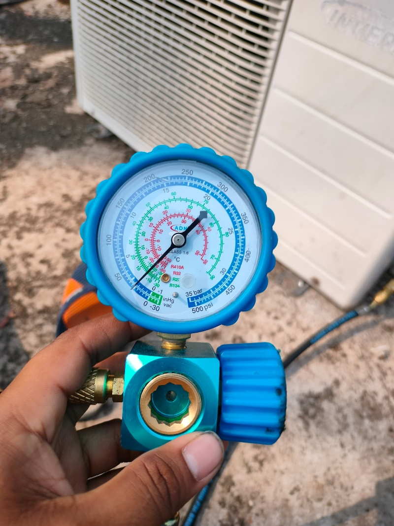 AC condenser coil service